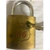 Image 2 : Brass Lock - Pacific 66 - No Key
