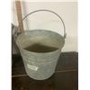 Image 3 : 2 Galvanized Pails With Handles
