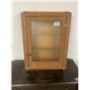 Image 1 : Primitive Medicine Cabinet - Fir - Has Frosted Glass 30"H - 20"W - 6"D