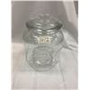 Image 1 : Glass Peanut Jar + Lid