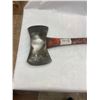 Image 1 : 2 Bit Axe Head - Ashdowns - Stamped 9"Across - 5" Cutting Edge