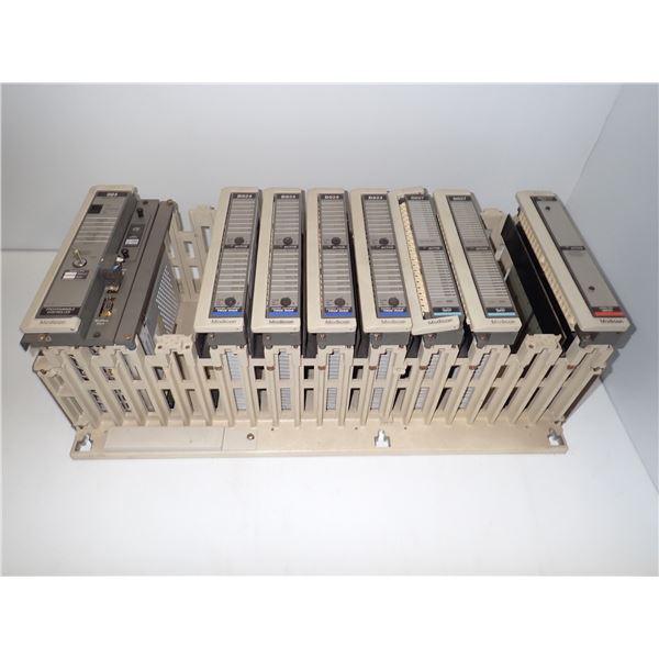 Modicon Rack with Modules