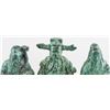 Image 6 : Set of 3 Chinese Fu Lu Shou Bronze Statues