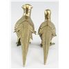Image 5 : Pair of Brass Peacocks