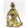 Image 1 : Large Chinese Gilt Bronze Guanyin Buddha Ming