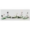 Image 1 : Lot of 5 Amorous Couple Porcelain Figures