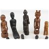 Image 3 : 16 Assorted African Woodcarved Statues
