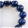Image 3 : Chinese Lapis Stone Carved Bracelet