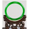 Image 1 : Chinese Jadeite Carved Bangle