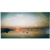 Image 1 : Vintage Photograph of Sunset in Original Fram
