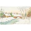 Image 1 : Canadian Oil on Board Signed M Armstrong