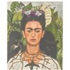 Image 1 : Mexican Signed Linocut on Paper Signed Frida Kahlo