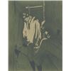 Image 1 : French Linocut on Paper Signed T-Lautrec