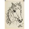 Image 1 : Spanish Surrealist Ink on Paper Signed Dali