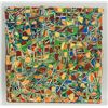Image 2 : American Oil on Canvas Signed Lee Krasner