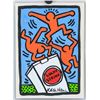 Image 2 : American Gouache on Paper Signed Keith Haring
