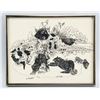 Image 2 : Canadian Line Drawing Signed Joe Rosenblatt '78