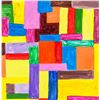 Image 1 : Abstract Oil on Canvas Signed Loew
