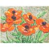 Image 1 : Oil on Board Flowers Signed C Raid