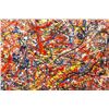 Image 3 : American Acrylic on Canvas Signed Jackson Pollock