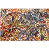 Image 4 : American Acrylic on Canvas Signed Jackson Pollock