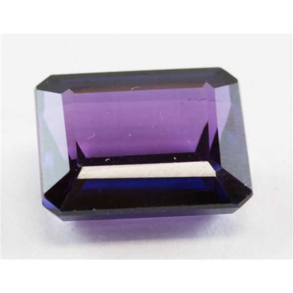 12.50ct Emerald Cut Blue Natural Alexandrite GGL