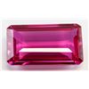 Image 1 : 69.55ct Emerald Cut Pink Natural Ruby GGL