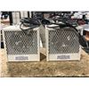 Image 2 : PAIR OF OUELLET OCC4800AM-MO-TB6 WHITE SINGLE PZ 240V AC 4800 WATT COMMERCIAL ELECTRIC HEATERS