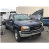 Image 2 : 1999 GMC 2500 SIERRA, 2 DR PU, BLUE, VIN #1GTGK24U2XE550363