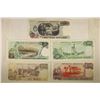Image 2 : 5 PIECES OF CRISP UNC ARGENTINA CURRENCY