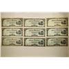 Image 1 : 9 PIECES OF WWII JAPANESE GOVERNMENT 10 PESOS
