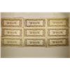 Image 2 : 9 PIECES OF WWII JAPANESE GOVERNMENT 10 PESOS