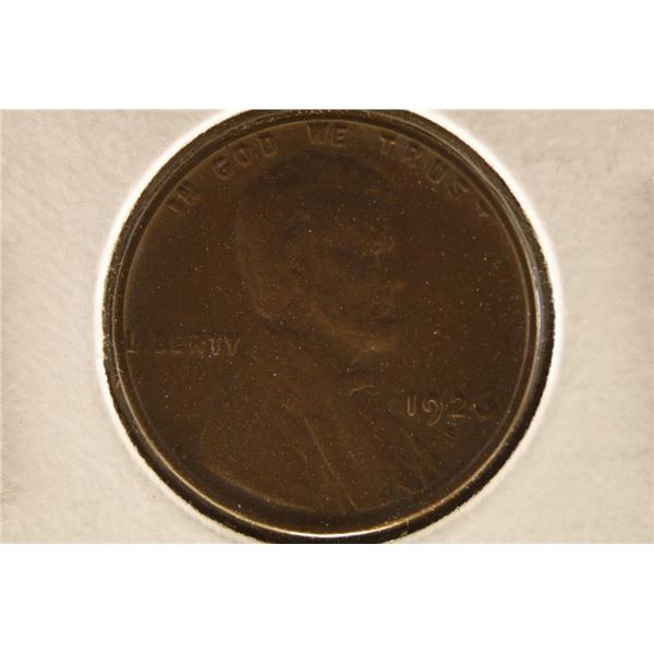 1926-S LINCOLN CENT EXTRA FINE