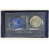 Image 2 : 1974-S IKE SILVER DOLLAR (BLUE PACK)