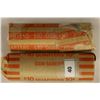 Image 1 : 2-$10 ROLLS OF BRILLIANT UNC QUARTERS, A ROLL OF