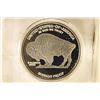 Image 2 : 1 TROY OZ .999 FINE SILVER PROOF ROUND 2006