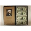 Image 1 : UNCUT SHEET OF 4-2003-A $1 FRN'S CRISP UNC