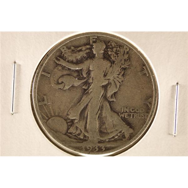 1933-S WALKING LIBERTY HALF DOLLAR