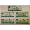 Image 2 : 5 PIECES OF CHINESE CURRENCY 4-1980-2 YUANS &