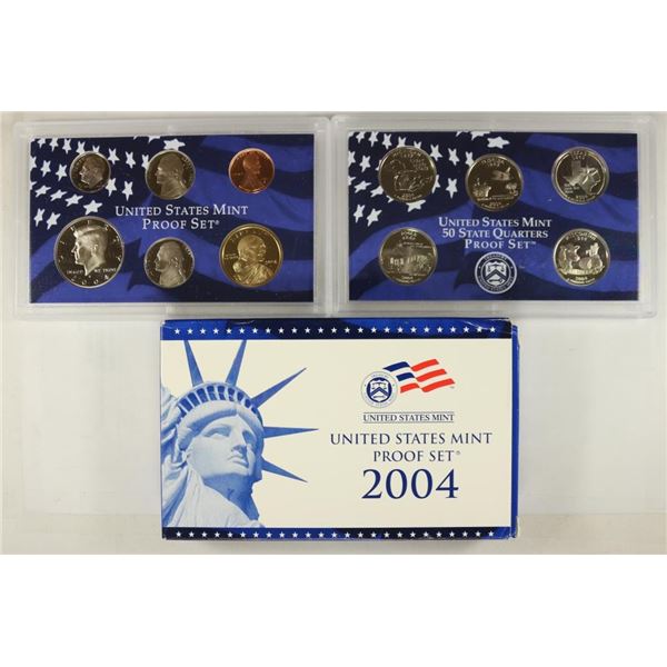 2004 US PROOF SET (WITH BOX)