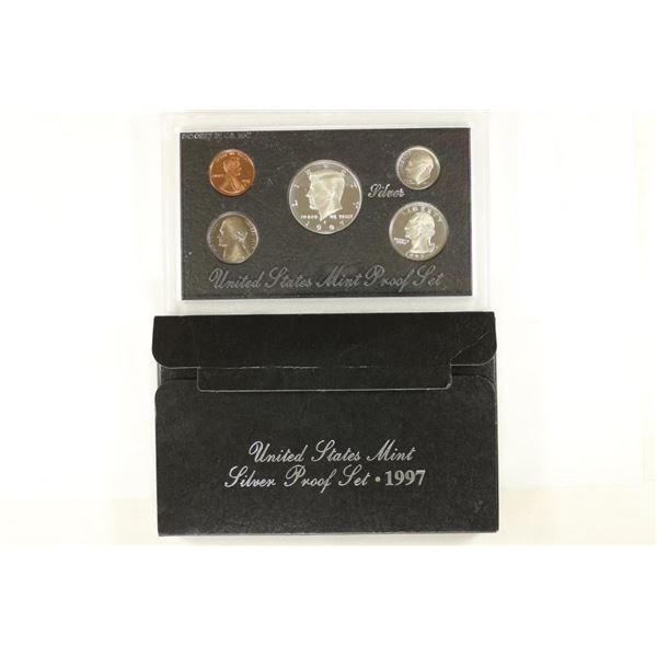 1997 US SILVER PROOF SET (WITH BOX)