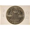 Image 2 : 1961 SILVER FRANKLIN HALF DOLLAR BRILLIANT UNC