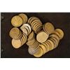 Image 1 : SOLID DATE ROLL OF 50-1914 LINCOLN CENTS