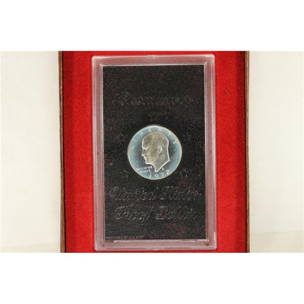 1972-S IKE SILVER DOLLAR (BROWN PACK)