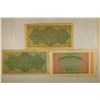 Image 2 : 3 PIECES OF GERMAN CURRENCY 2-1922-1000 MARKS &