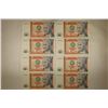 Image 1 : 8-1987 PERU 50 INTIS ALL CONSECUTIVE SERIAL