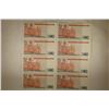 Image 2 : 8-1987 PERU 50 INTIS ALL CONSECUTIVE SERIAL
