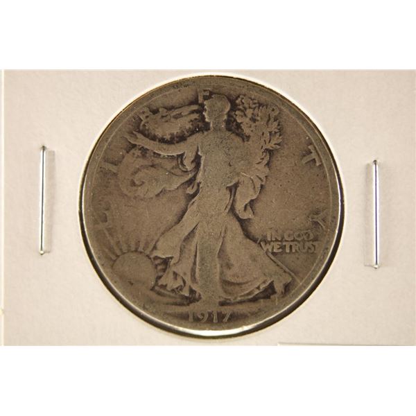 1917 WALKING LIBERTY HALF DOLLAR
