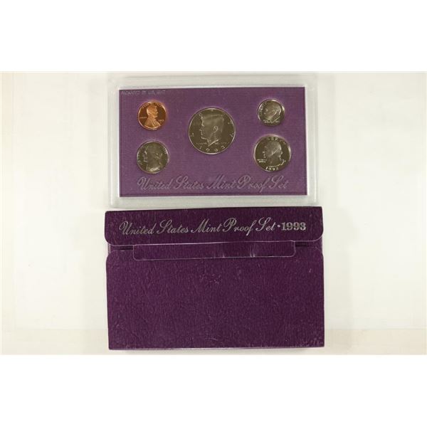 1993 US PROOF SET (WITH BOX)