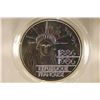 Image 1 : 1986 FRANCE 100 FRANC SILVER PIEDFORT BU